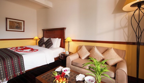 Habitación superior con 1 cama doble o 2 individuales