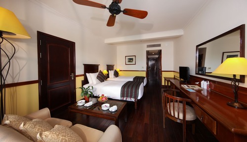 Habitación Deluxe, 2 camas individuales, vistas a la piscina