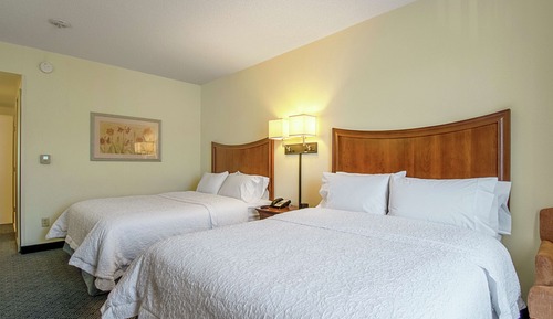 Habitación, 2 camas de matrimonio, accesible para personas con discapacidad, no fumadores