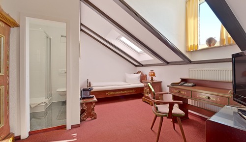 Habitación individual romántica