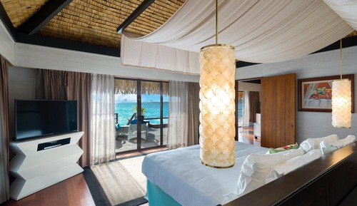 Villa Royal, 1 cama de matrimonio grande, no fumadores, sobre el agua