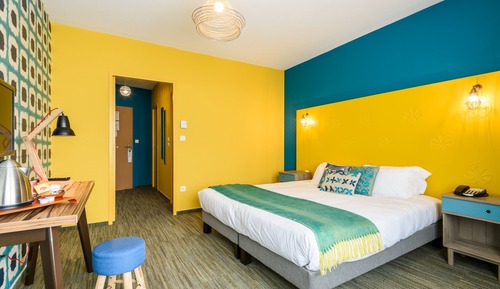 Habitación Confort, vistas al patio, planta baja