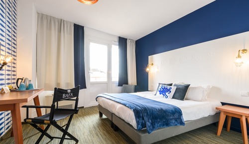 Habitación Confort, accesible en silla de ruedas, vistas parciales al mar