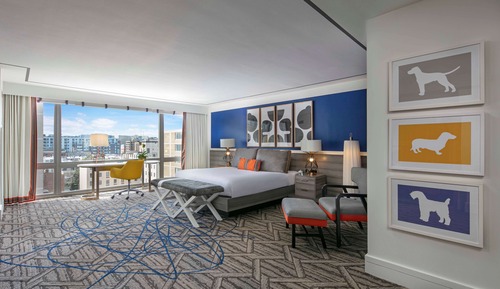 Estudio, 1 cama de matrimonio grande (Premier City View)