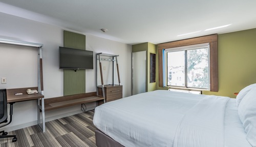 Suite, 1 cama de matrimonio grande, accesible para personas con discapacidad (Communications)