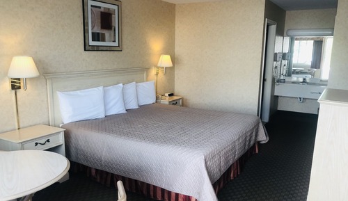 Habitación estándar, 1 cama de matrimonio grande, en la zona del patio