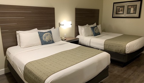 Habitación Deluxe, 2 camas de matrimonio, accesible para personas con discapacidad