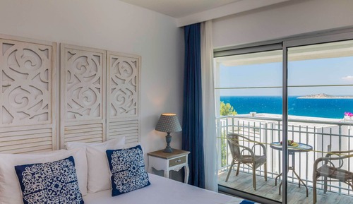 Habitación Club, vistas al mar
