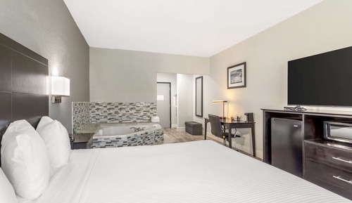 Habitación estándar, 1 cama de matrimonio grande, no fumadores, bañera de hidromasaje