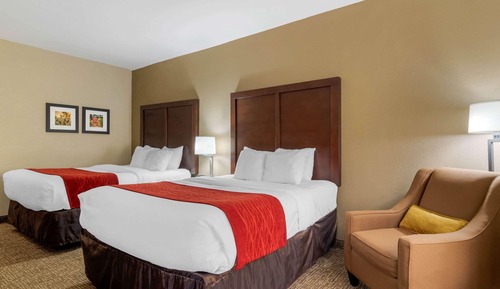 Habitación estándar, 2 camas de matrimonio, no fumadores