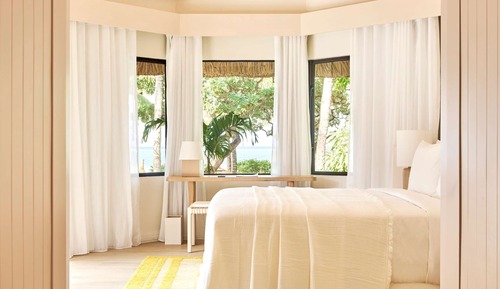 Villa, 1 cama de matrimonio grande, frente a la playa (180sqm)
