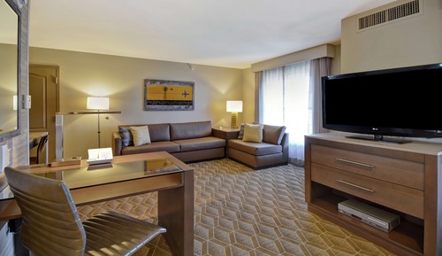 Estudio, 1 cama de matrimonio grande, accesible para personas con discapacidad (Mobility & Hearing)