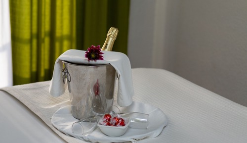 Habitación con 1 cama doble o 2 individuales