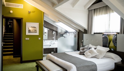 Suite junior, bañera de hidromasaje