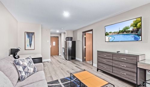 Suite, 2 camas de matrimonio, cocina, con vistas (with Sofabed)