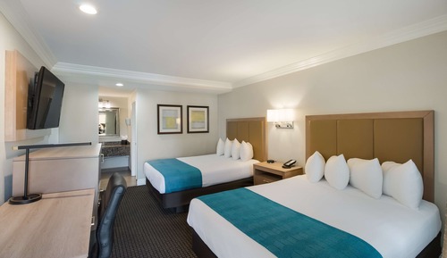 Suite, 2 camas de matrimonio, no fumadores, frigorífico y microondas