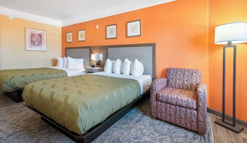 Habitación, 2 camas de matrimonio, accesible para personas con discapacidad, no fumadores