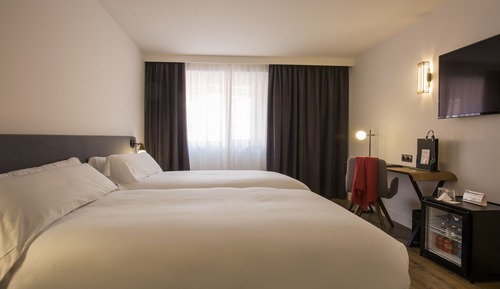 Habitación Deluxe con 2 camas individuales, vistas a la ciudad