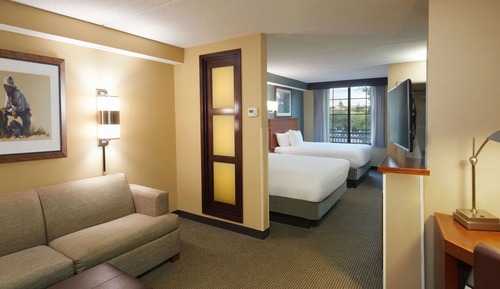 Habitación estándar, 2 camas de matrimonio