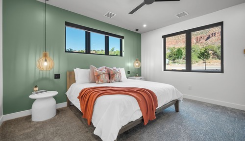 Villa de lujo, 1 cama de matrimonio grande con sofá cama, cocina