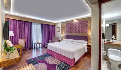 Habitación estándar doble, fumadores, baño privado