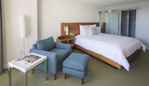 Habitación estándar, vistas parciales al mar