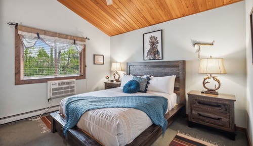 Habitación, 1 cama de matrimonio, vistas al jardín (Flathead Room)