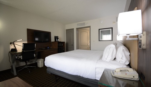 Habitación estándar, 1 cama de matrimonio grande, bañera accesible (Mobility)