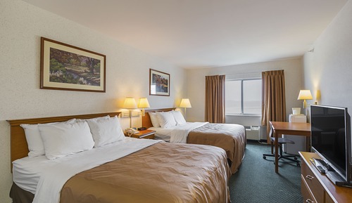 Habitación estándar, 2 camas de matrimonio, no fumadores