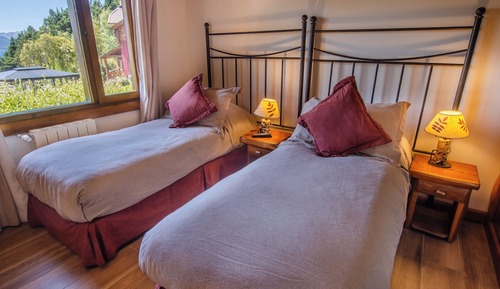 Cabaña, cocina, vistas al lago