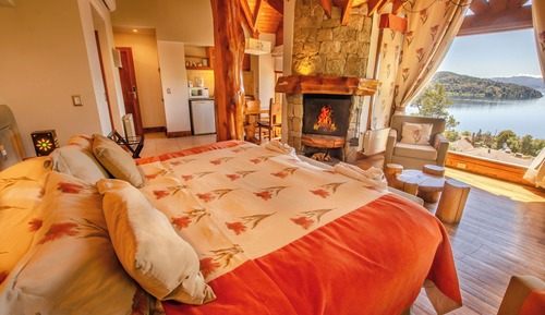 Cabaña, cocina básica, vistas al lago (Lodge)