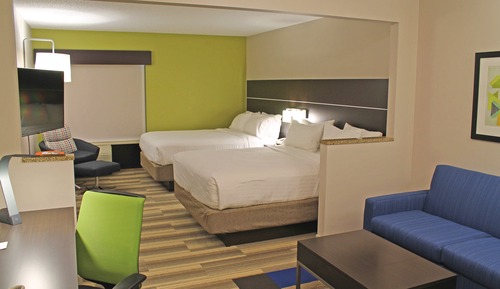 Suite, 2 camas de matrimonio, accesible para personas con discapacidad (Mobility)