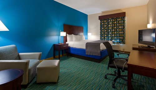 Habitación estándar, 1 cama de matrimonio grande, no fumadores, frigorífico y microondas