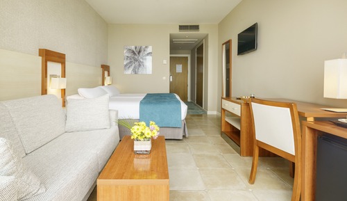 Habitación superior, vistas al mar