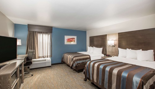 Habitación, 2 camas de matrimonio, no fumadores