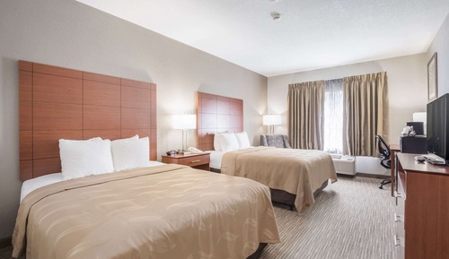 Habitación, 2 camas de matrimonio, accesible para personas con discapacidad, no fumadores