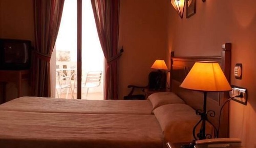 Habitación doble, 2 camas individuales, vistas a la montaña