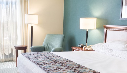 Suite, 1 cama de matrimonio grande con sofá cama, frigorífico y microondas (Upper Floor)