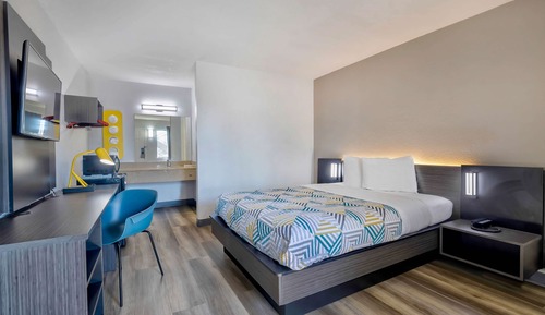 Habitación Deluxe, 1 cama de matrimonio, no fumadores, frigorífico y microondas