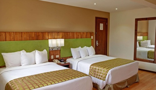 Habitación, 2 camas dobles, no fumadores