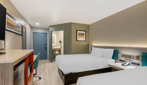 Habitación estándar, 2 camas de matrimonio, no fumadores