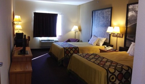 Habitación, 2 camas de matrimonio, fumadores