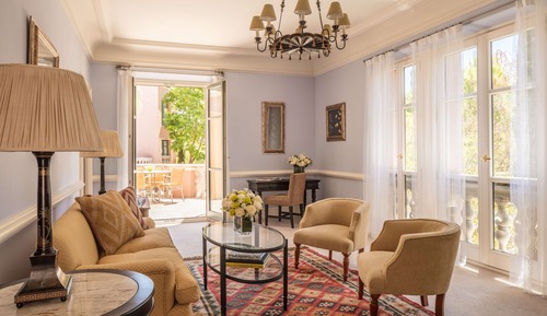 Suite junior, terraza