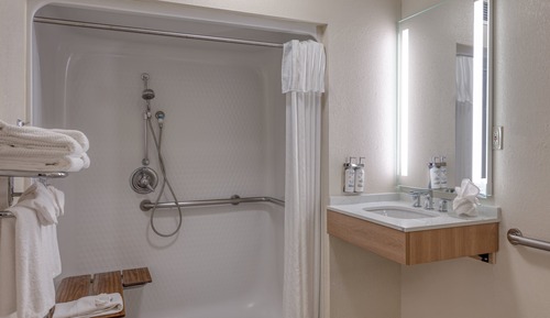 Suite, 1 cama de matrimonio, ducha adaptada (Comm Access)