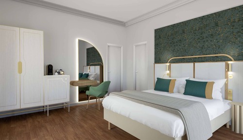 Habitación clásica, 1 cama de matrimonio, no fumadores (Twin bed on request)