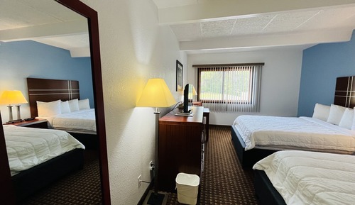 Habitación exclusiva, 2 camas de matrimonio