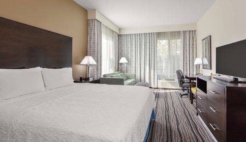 Estudio, 1 cama de matrimonio grande, accesible para personas con discapacidad (Hearing)