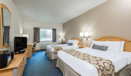 Habitación, 2 camas de matrimonio, accesible para personas con discapacidad, no fumadores