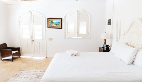 Habitación superior, 1 cama de matrimonio grande, vistas al mar