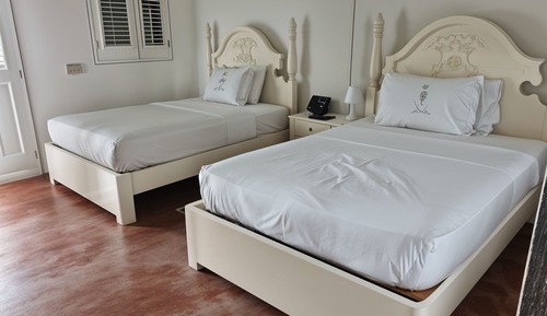 Habitación básica doble, 1 cama doble, vistas al mar